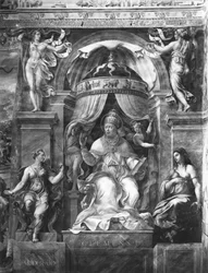 Papež Klement I (1-97) mezi moderací a shovívavostí, Raphael Rooms (viz také 252787, 252788, 252789)