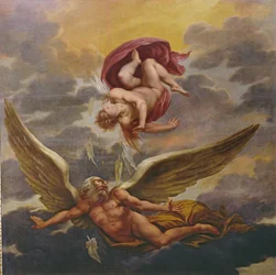 Daidalos a Ikaros (stropní malba)