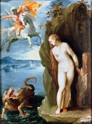 Perseus zachraňující Andromedu