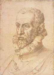Autoportrét Luomo di Lettere, 1587.