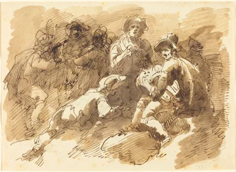 Pohodové setkání s mužem hrajícím hurdy-Gurdy