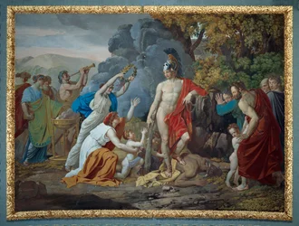 Theseus a Minotaurus od Giuseppe Cammarana