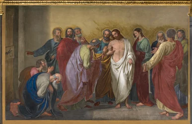 Presbytář, Giueppe Diotti, Nevěra svatého Tomáše 1832