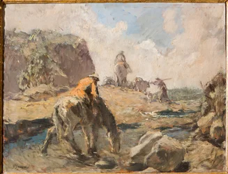 Ford (olej na překližce)