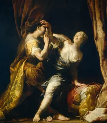 Tarquin a Lucretia, c. 16951700.