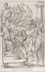 Deska 11: Svatý Vilém Akvitánský, 1678.