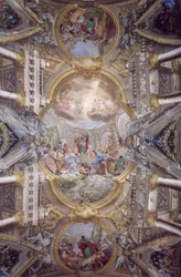 Skutky svatého Pavla v Areopagu, Bologna, Itálie (foto)