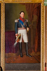 Generálporučík království Antonio Lucchesi Palli (olej na plátně)