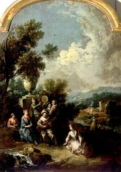 Open Air Concert (olej na plátně)