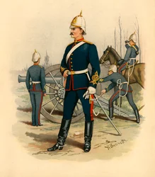 Viktoriánské dělostřelectvo, 1890.