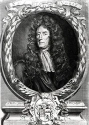 Portrét sira Rogera LEstrange (1616-1704)