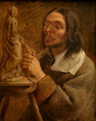 Zaměřovač (olej na panelu)