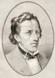 Frederic Francois Chopin, z Živé biografie velkých skladatelů