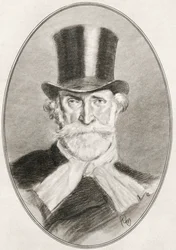 Giuseppe Fortunino Francesco Verdi, z Živé biografie velkých skladatelů