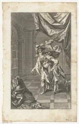 Maxmilián III. Josef v doprovodu Minervy