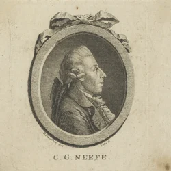 Portrét skladatele Christiana Gottloba Neefeho 1748-1798, c. 1780.