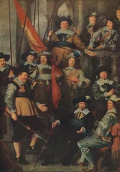 Společnost občanské gardy Amsterdamu...v roce 1645, 1914.