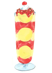 Parfait, 2013 (olej na papíře)