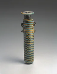 Alabastron, 5.-4. století před naším letopočtem (sklo)