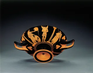 Attic Červenofigurový kylix, cca 470 př. Kr