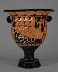 Campanian Bell Krater, cca 320 př.nl (terakota)