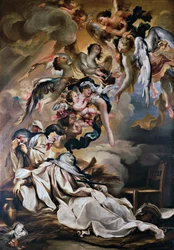 Smrt St Scholastica, Gregorio de