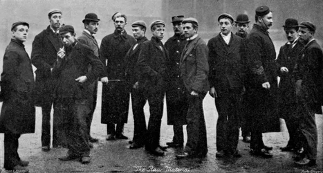 Armádní syroví rekruti, 1895