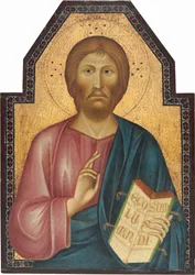 Christ Blessing, c. 1310.