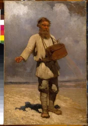 Le sedm. Painture de Grigori (Grigory, Grigory) Grigorievich Myasoedov (Myasoedov, Myasoedov) (1834-1911), huile sur toile
