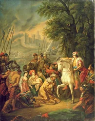 Car Ivan IV (1530-84) dobytí Kazaně v roce 1552