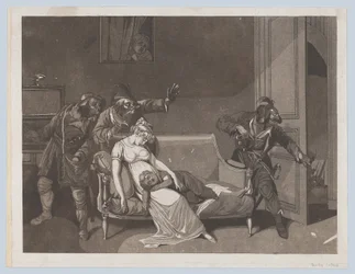 První scéna zlodějů, ca. 1805.