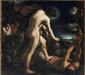 Apollón a Marsyás