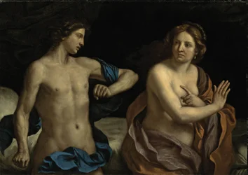 Guercino - Amnon a Támar
