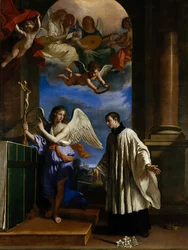Povolání svatého Aloysia Luigi Gonzaga, ca. 1650.
