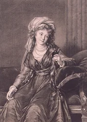Portrét hraběnky Jekatěriny Skavronské, rozené von Engelhardt 1761-1829, 1791