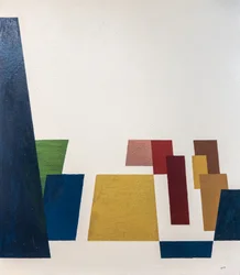 Las Meninas Suprematistas, 2018 (olej na plátně)