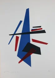 Movement Nº7, 2019 (sítotisk)