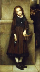 Květinová dívka mimo operu, 1873