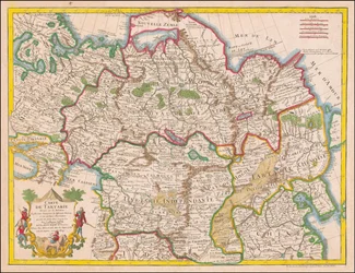 1766 mapa - Mapa Tartárie na základě vztahů