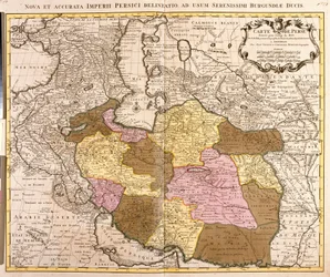 Mapa Persie (lept