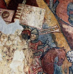Smrt Viléma II z Montcady (1194-1229), během dobývání Mallorky