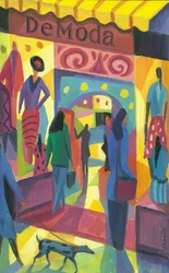 De Moda, 2013 (kvaš na papíře)