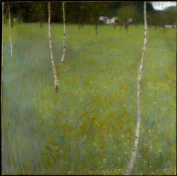 Statek s břízami (Young Birches)