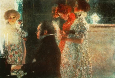 Schubert u klavíru