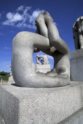 sochařství, Frognerparken, Oslo, Norsko, Evropa