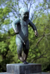 sochařství, Frognerparken, Oslo, Norsko, Evropa