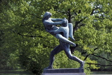 sochařství, Frognerparken, Oslo, Norsko, Evropa