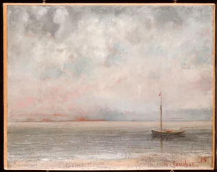 Mraky na Ženevském jezeře, 1875