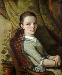 Juliette Courbet (1831-1915) 1844 (olej na plátně)