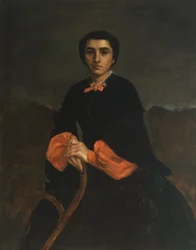 Portrét ženy: Juliette Courbet